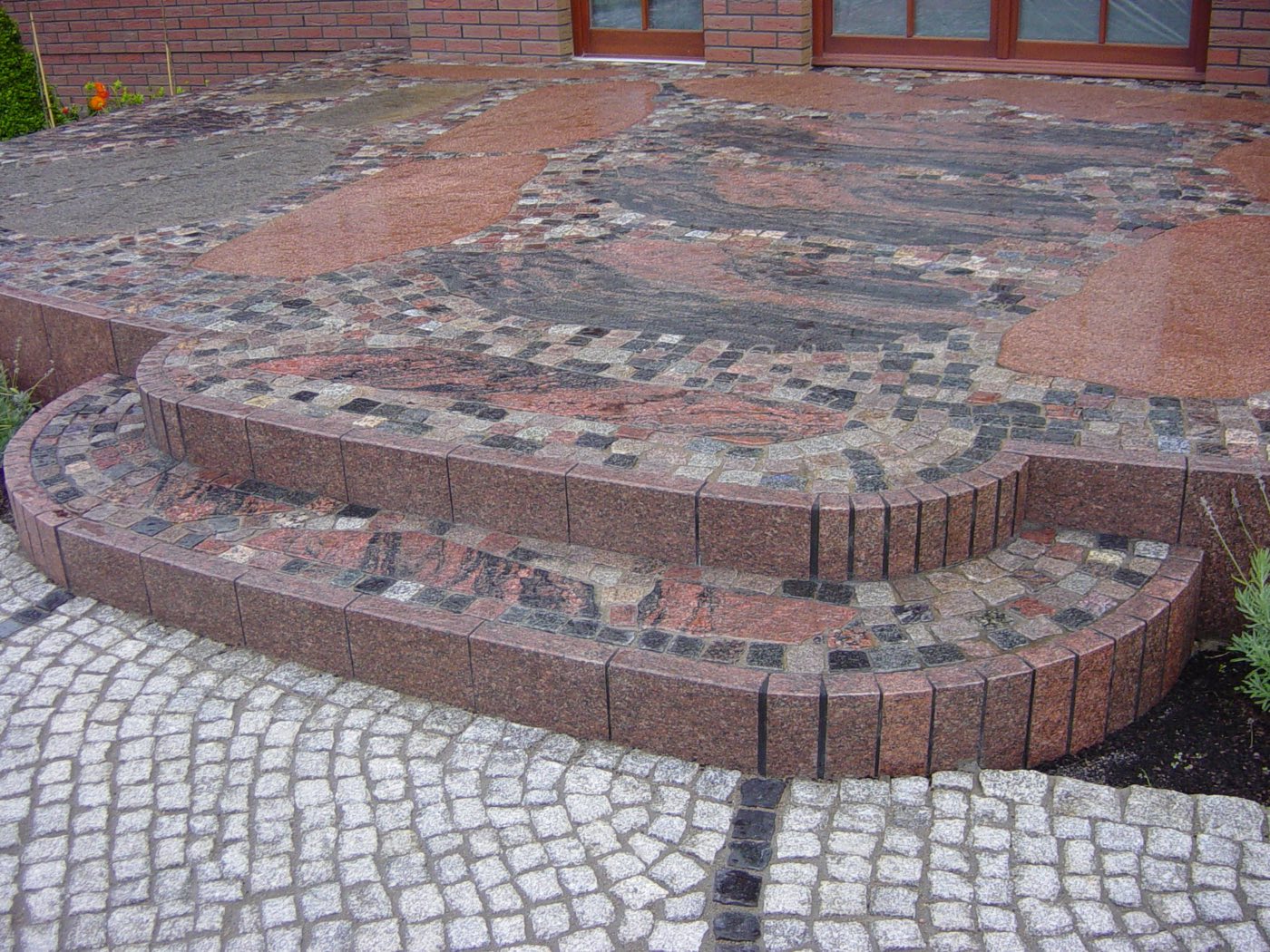 Project: Stone House Entrance