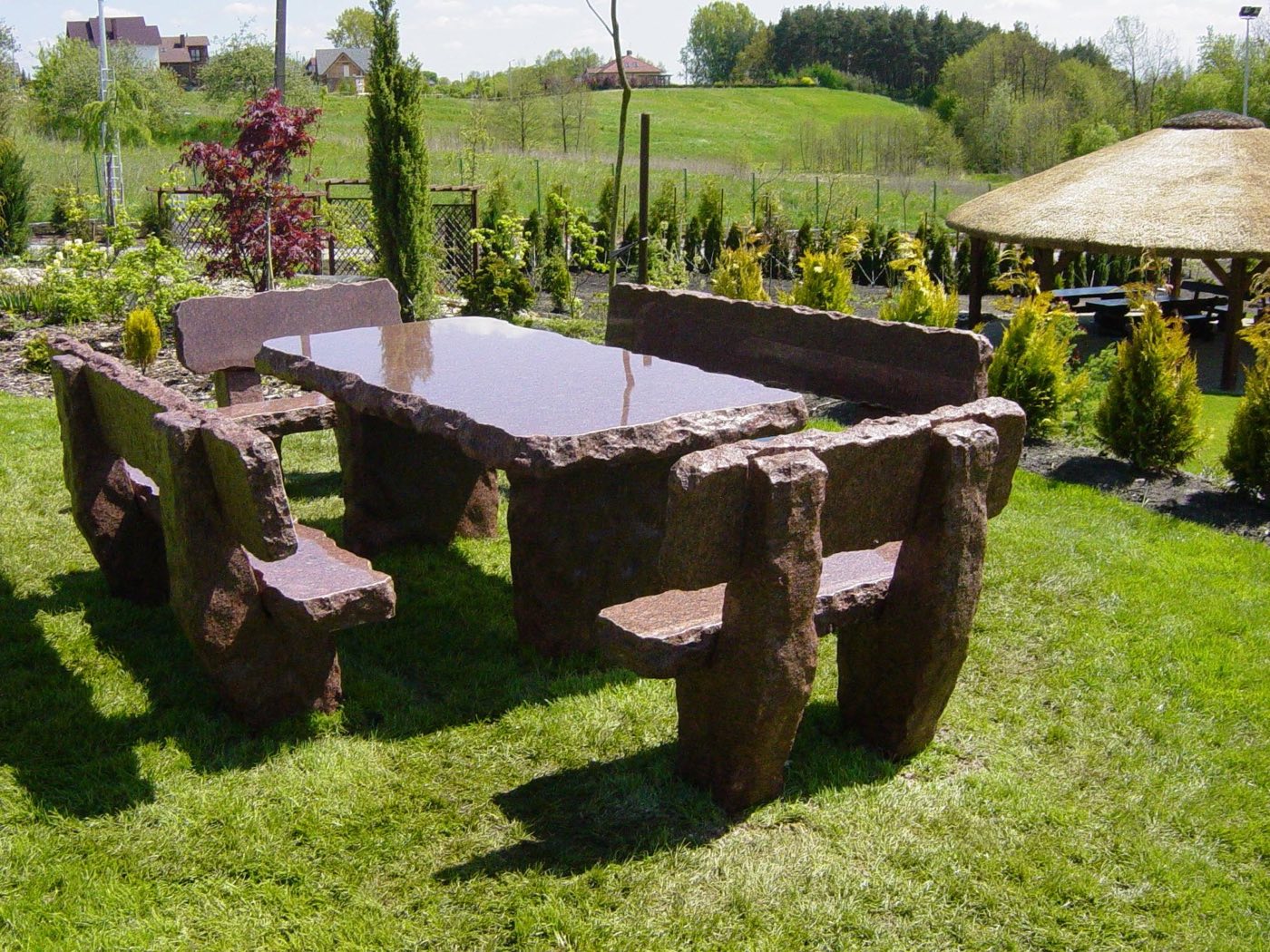 Project: Vanga Stone Garden Furniture Set