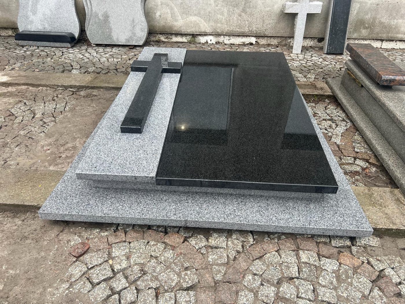 Featuring: Bohus the Gray and Black Swede—a family sarcophagus with a cross