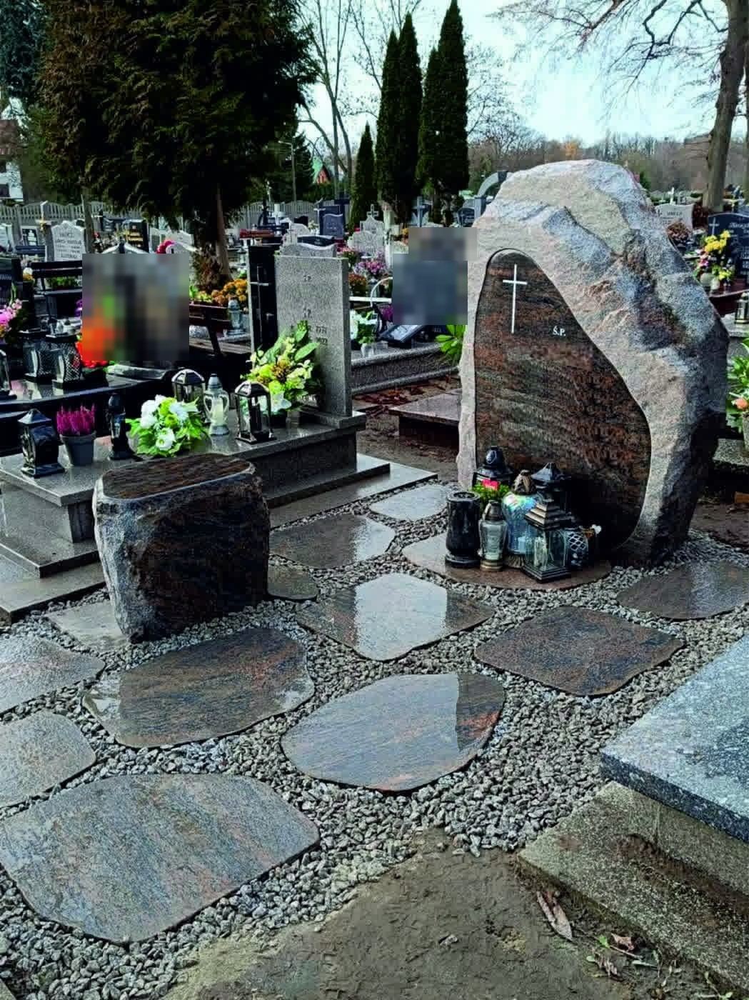 Project: Gneis Halmstadt - a rock grave with landscaping