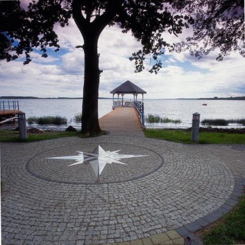 Project: Natural Stone Installation—Compass Rose
