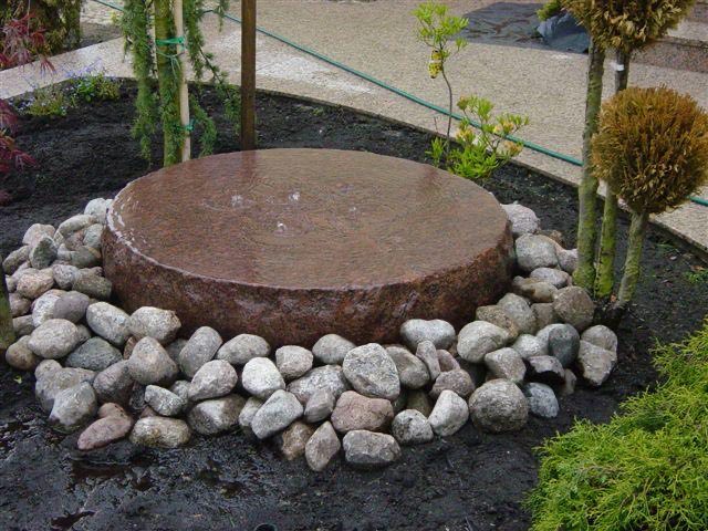 Project: A stone water feature—a small architectural element