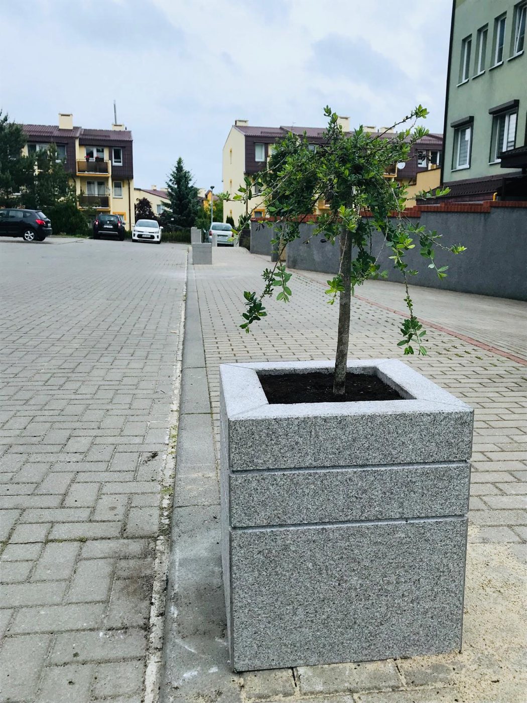 Donice przygotowane według projektu indywidualnego